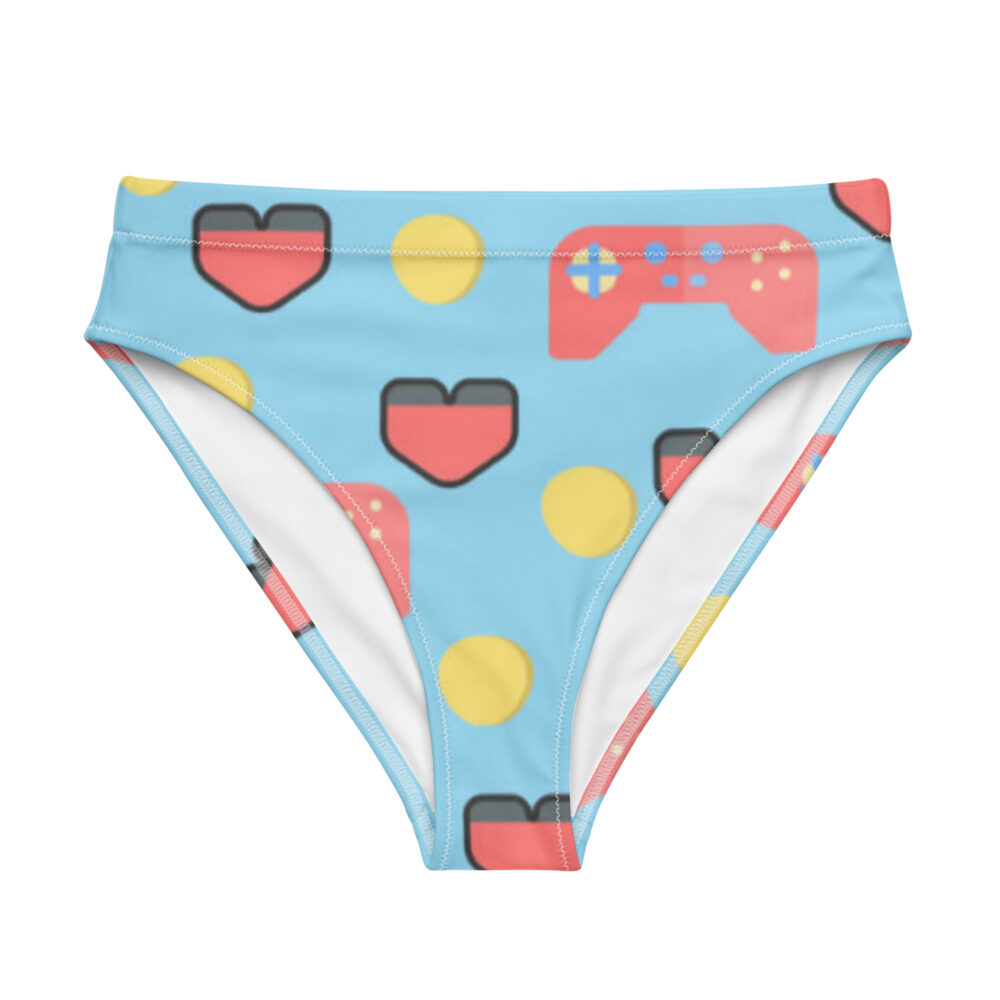 High-Waisted Gamer Girl Bikini Bottom