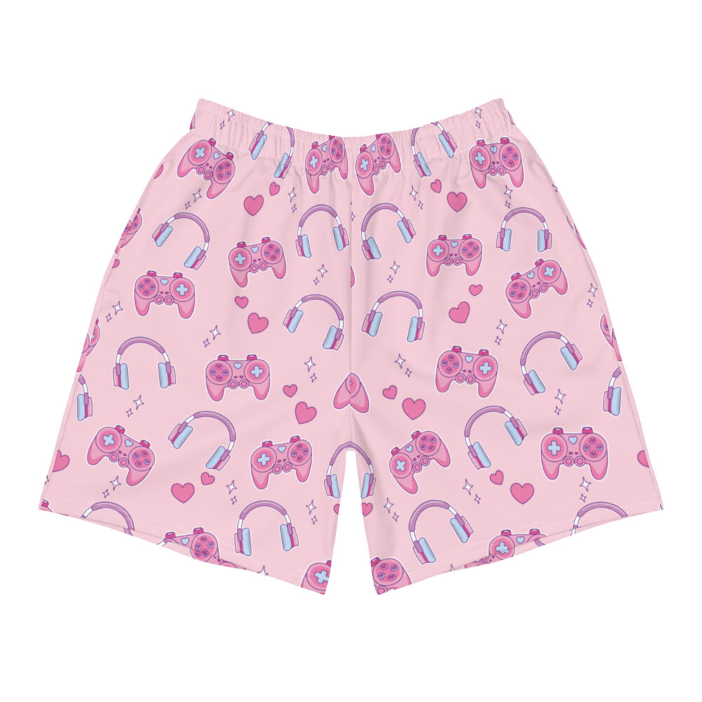 Men's Gamer Girl Kawaii Athletic Shorts