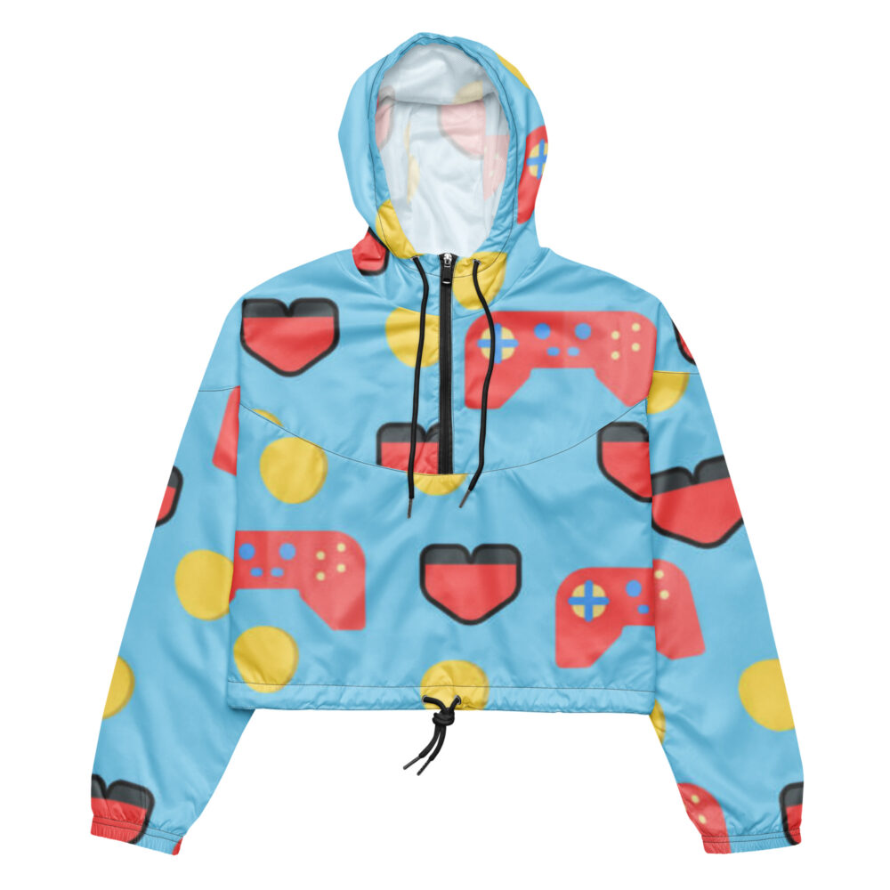 Gamer Girl Cropped Windbreaker