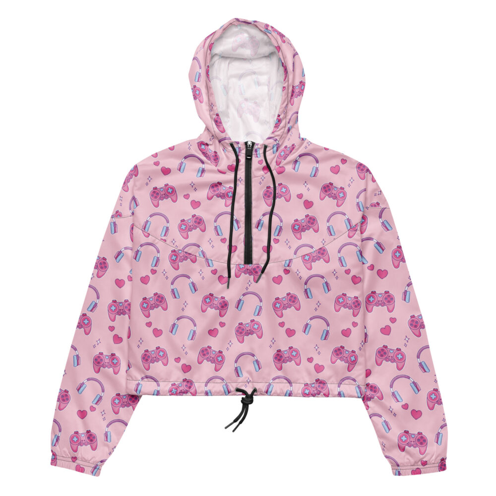 Gamer Girl Cropped Windbreaker - Image 2