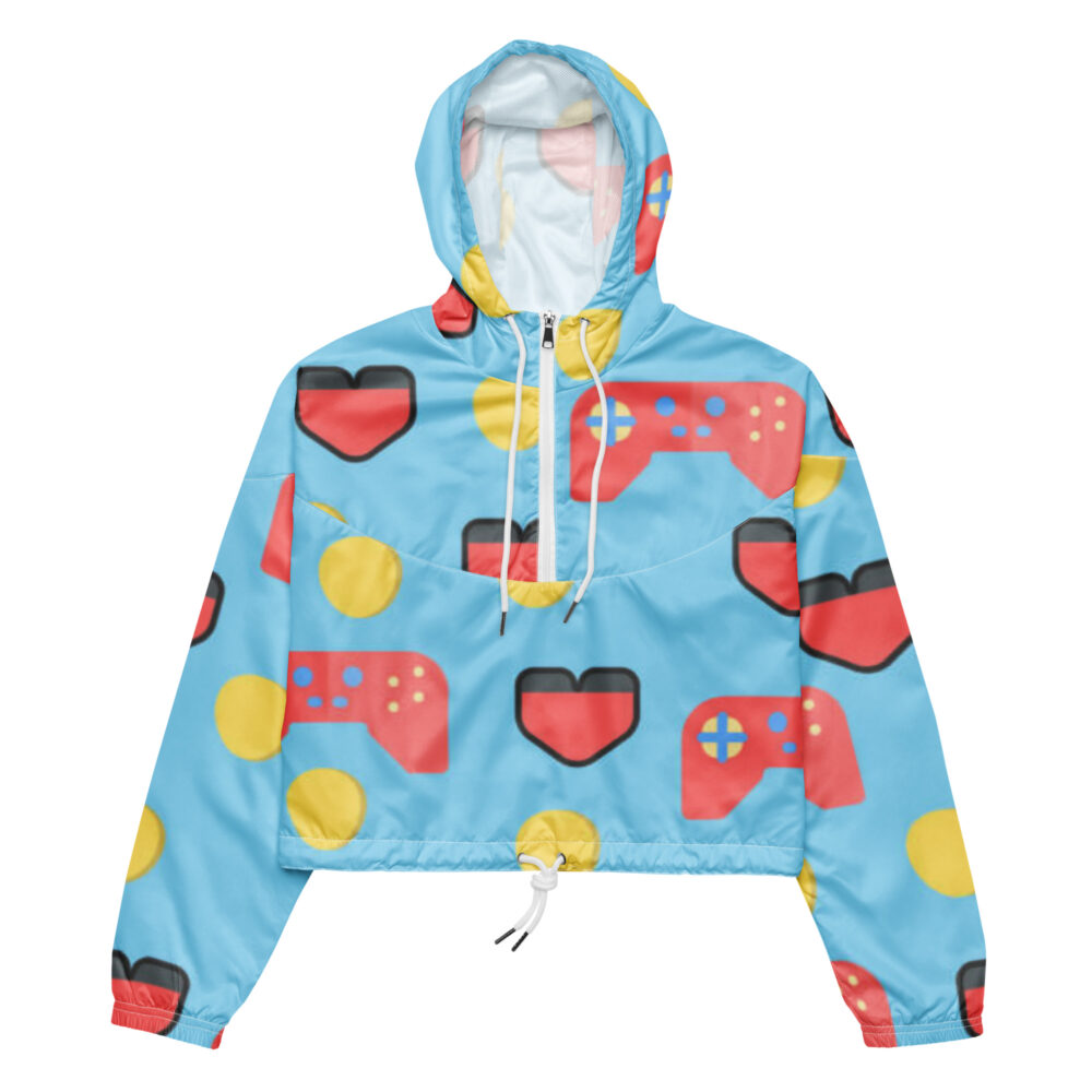 Gamer Girl Cropped Windbreaker - Image 3