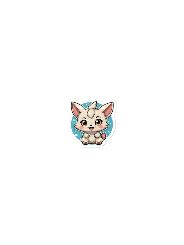Gamer Girl Anime Kitten Bubble-Free Peeker Stickers - Image 4